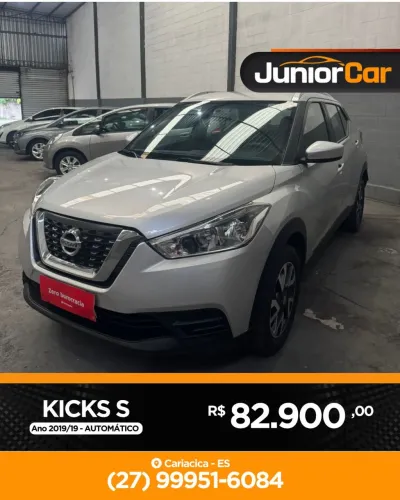 Nissan Kicks S 1.6 16V Flex 5P Aut. 2019