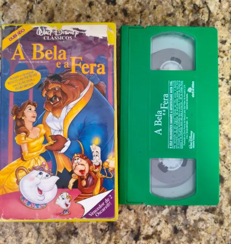 A Bela e a Fera 1991 VHS