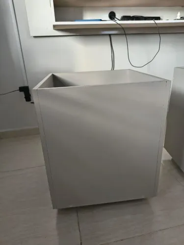 Porta Treco Mdf cinza