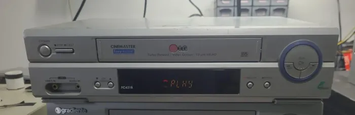 Videocassete LG revisado funcionando