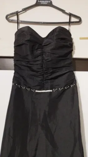 Vestido preto longo