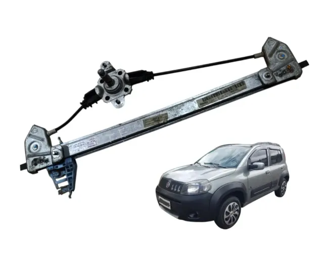 Máquina Vidro Traseira Esquerda Fiat Uno Way Vivace 2011