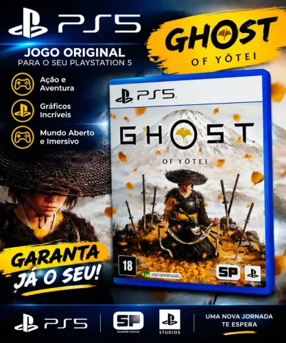 Jogo Ghost yotei PS5 Lacrado