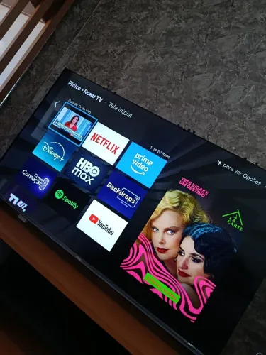 TV Smart 4k 60 Polegadas Philco 2 anos de Garantia