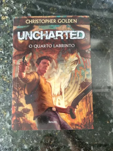 Livro Uncharted O Quarto Labirinto - Christopher Golden - Playstation