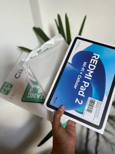 REDMI PAD 2 Wi-Fi + CELL 4G 256GB/8RAM Grafite capa e película de brinde 