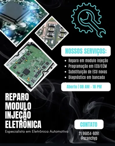 Conserto de módulos injeção eletrônica