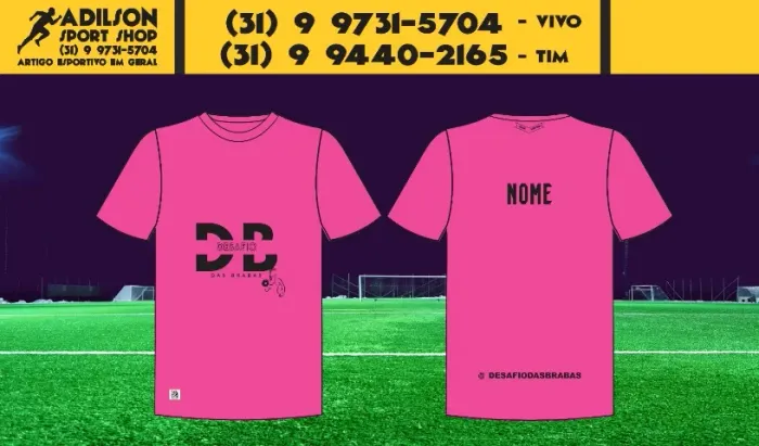 kit camisa academia drayfit!