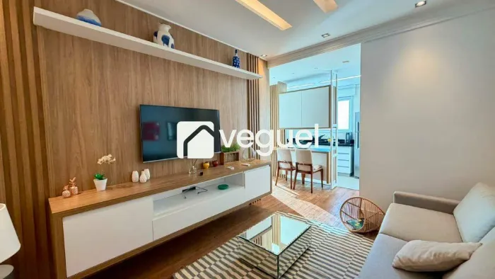 Apartamento de 51m² com 1 quarto, 1 suíte para alugar no bairro Cambuí, Campinas/SP