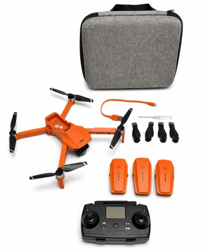 Drone KF102 Perfeito - Completo 3 baterias- Aceito Cartão!