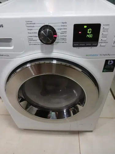 Lava e seca Samsung 10kg funcionando 