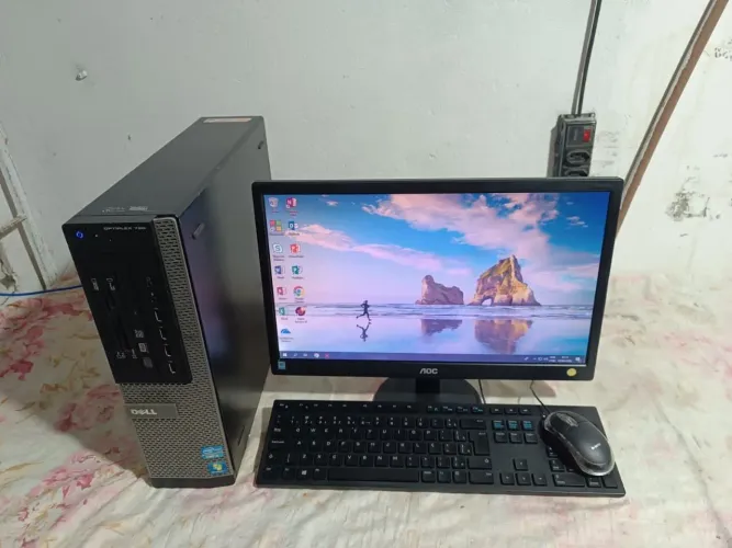PC COMPLETO I5 4GB ÁUDIO EMBUTIDO ACEITO CARTÃO DO GARANTIA 600$