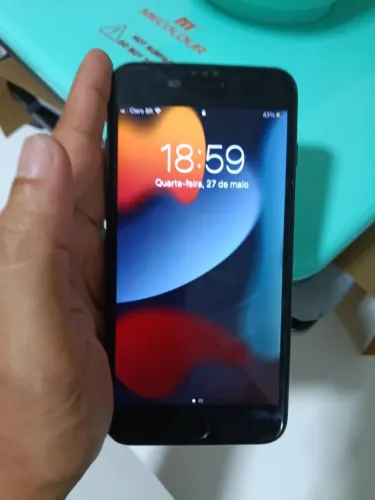 iPhone 7 plus 128 gb super conservado bateria 100% recém trocada