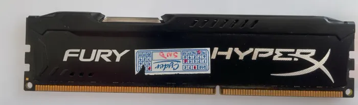 Memória Ram Kingston Fury Hyperx 8gb Ddr3 1.5v