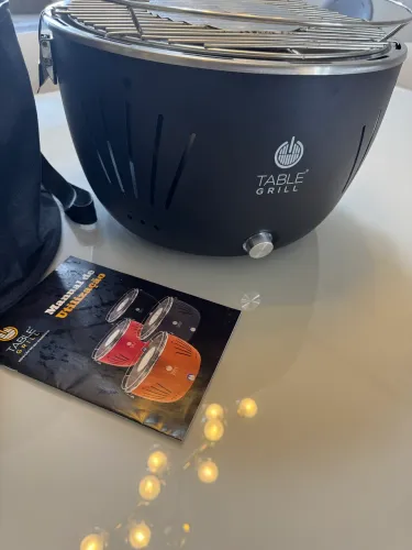 Churrasqueira Table Grill preta