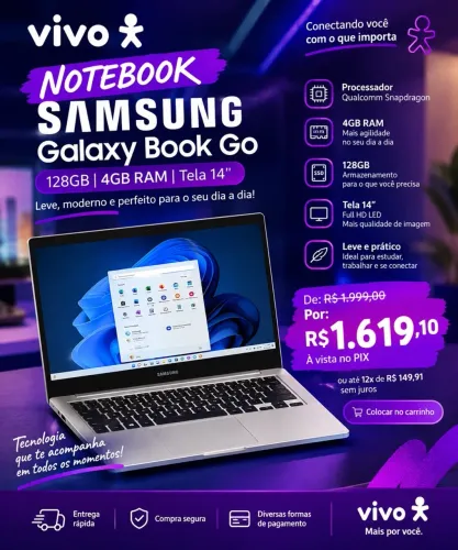 Notebook Samsung 