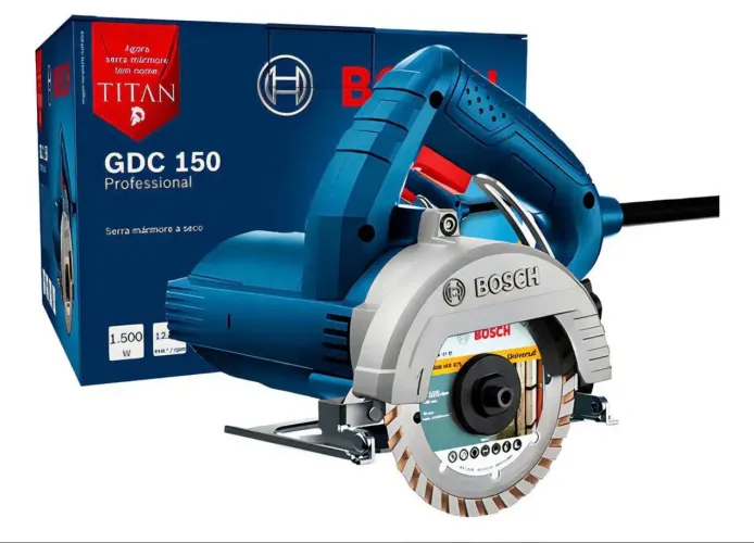 Serra mármore Bosch gdc 150 titan nova lacrada