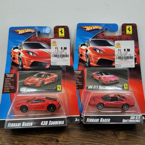 Hot Wheels Ferrari Racer Raro Scuderia Quattrovalvole