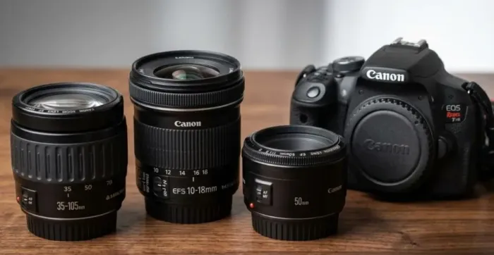 KIT CANON T5i + 3 LENTES