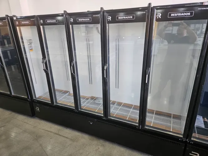 refrigerador expositor 5 portas de bebidas e frios - a pronta entrega 