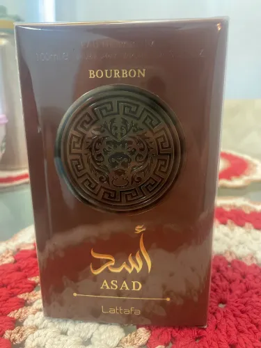 Lattafa asad bourbon lacrado original