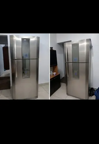 Geladeira Eletrolux inox