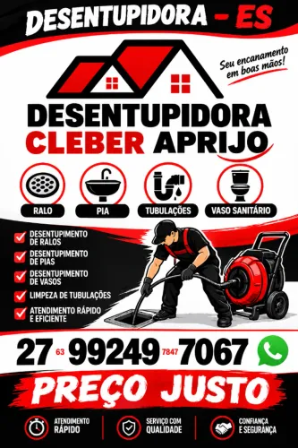 Desentupidora de esgoto