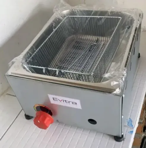 Fritadeira à gás profissional Evitra 5 Litros