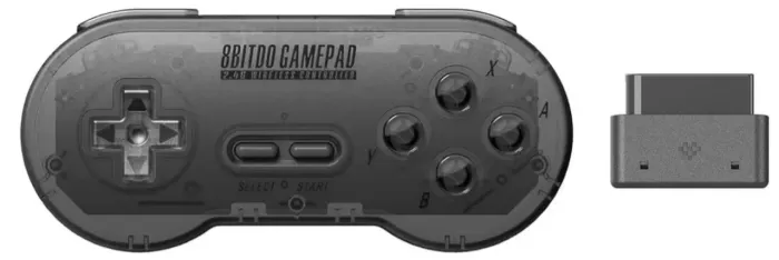8bitdo SN030 Snes controle - preto - novo lacrado