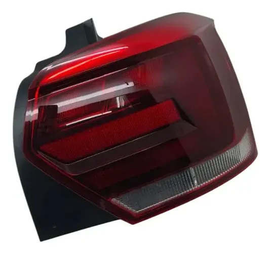Lanterna Traseira Direita Original Vw Polo 1.6 Msi 2020 Direito/passageiro Vermelho
