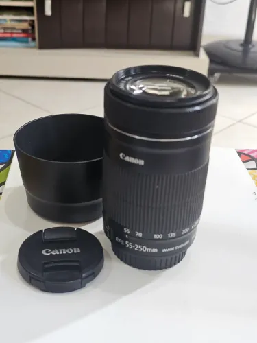 Lente canon EFS 55 250mm 4-5 5 IS STM II