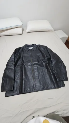 Jaqueta couro masculina Parra Couros