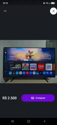 Tv Samsung K-10 "55" LED 4k