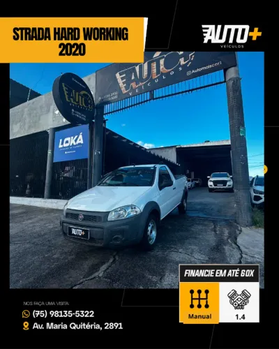 Fiat Strada Working Hard 1.4 Fire Flex 8V CS 2020