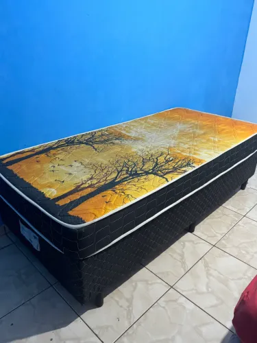 VENDO CAMA BOX DE SOLTEIRO 