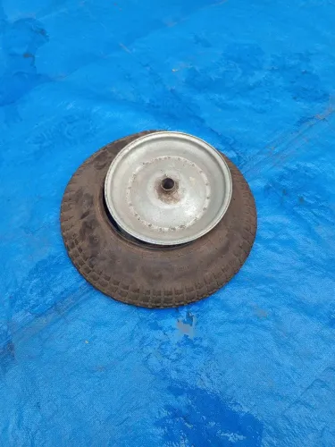 Roda de carriola construção