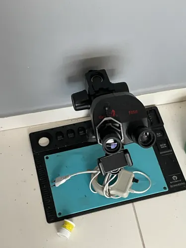 Microscópio Binocular, super novo, imagem super nítida !