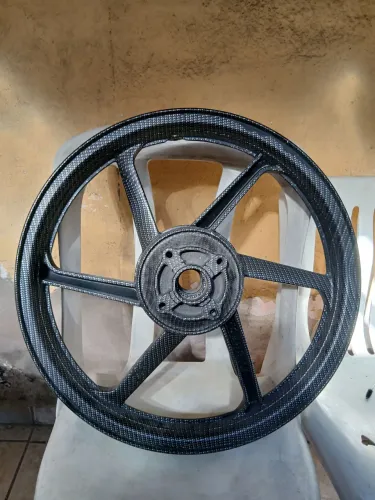 Roda traseira magnesia fan 125 2009a2013