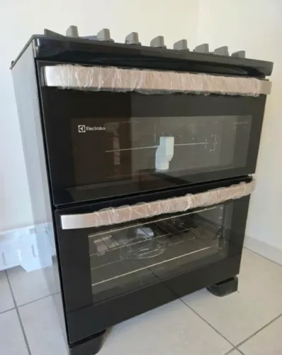 Fogão eletrolux 5 bocas 2 fornos 220v