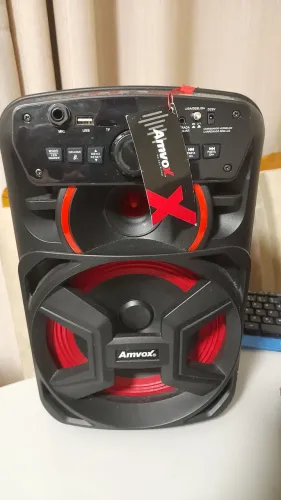 Caixa de som 220w amvox gigante