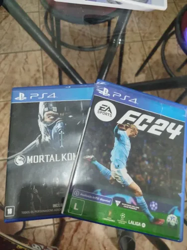 Jogos ps4 FC24 MORTAL KOMBAT XL