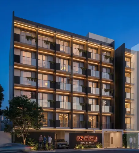 Studios na Mata da Praia, Vitória - Pré-lançamento, 25 a 35m², 2 quadras do mar.