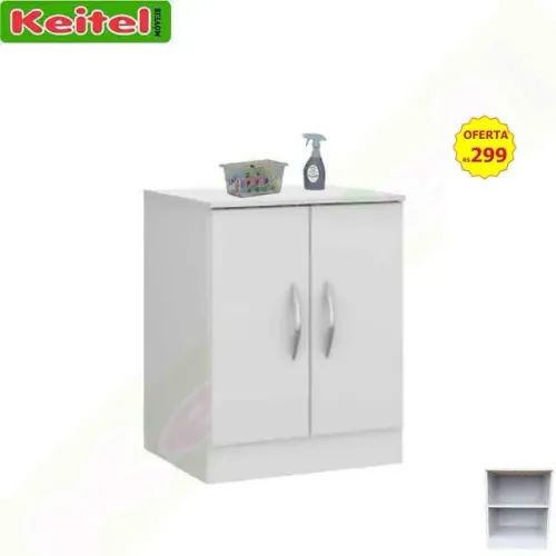 Balcão Multiuso 2 portas Sólu Branco