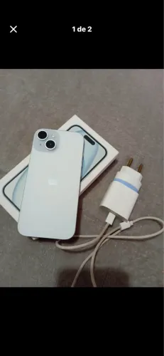Vendo iPhone 15 128gb usado sem detalhes