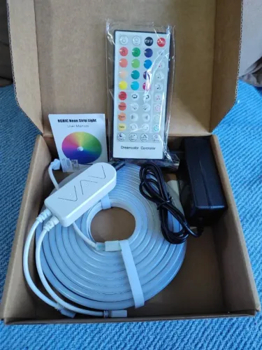Led colorido RGB controle remoto 15m Luzes Externas Rgb Led Ip67