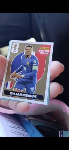 Figurinha da copa 2026 mbappe dourada