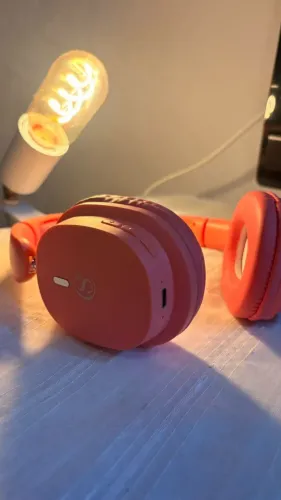 Fone de Ouvido Bluetooth Cacau Show Coral - Pouco Usado