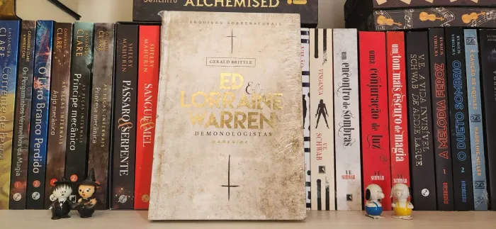 LIVROS ED LORRAINE WARREN demonologistas arquivos sobrenaturais