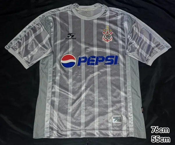 CAMISA CORINTHIANS JUBILEU DE PRATA 2002