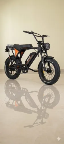bike elétrica V8 750w zero km nova sobe ladeira corre muito
